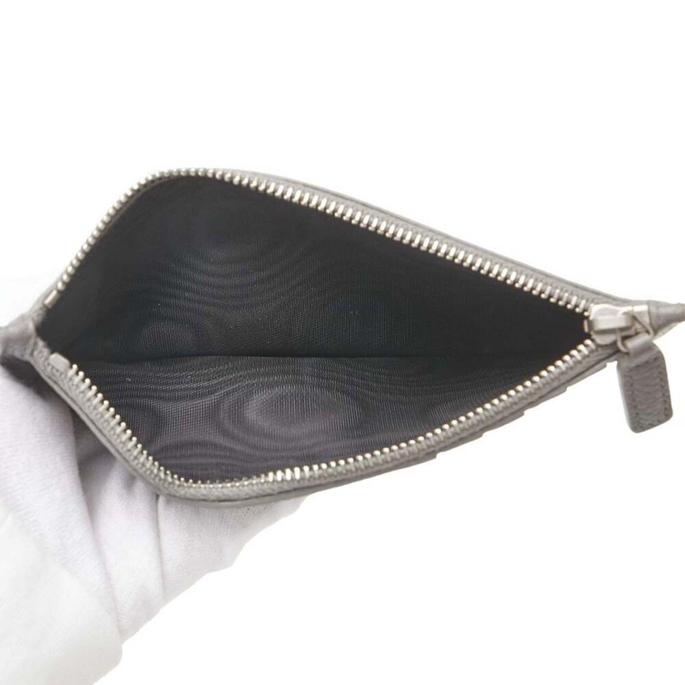 Saint Laurent Sac de Jour Long Wallet 504981 Gray Leather Women's SAINT LAURENT - Picture 12 of 14